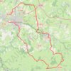 Itinéraire Samedi 9 oct, distance, dénivelé, altitude, carte, profil, trace GPS