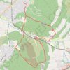 Itinéraire Cartoux - Valabre, distance, dénivelé, altitude, carte, profil, trace GPS