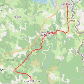 Itinéraire Étape 10 du GR 70, distance, dénivelé, altitude, carte, profil, trace GPS
