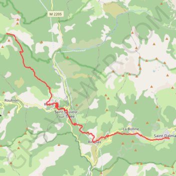 Itinéraire Traversée des Alpes - Étape 26, distance, dénivelé, altitude, carte, profil, trace GPS