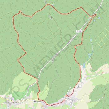 Itinéraire Randonnée à Allamps, distance, dénivelé, altitude, carte, profil, trace GPS