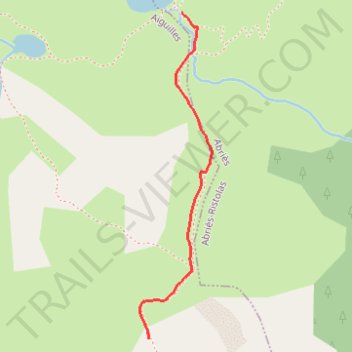Itinéraire J4 Lac Lacroix, distance, dénivelé, altitude, carte, profil, trace GPS