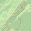 Itinéraire MARCHAIRUZ - CRET DE LA NEUVE (SUISSE), distance, dénivelé, altitude, carte, profil, trace GPS