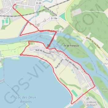 Itinéraire Balade Pitres, distance, dénivelé, altitude, carte, profil, trace GPS