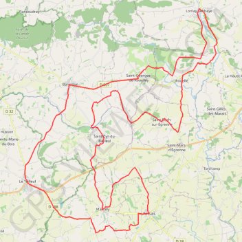 Itinéraire 1 - route_du_poire_2024_70_kms-17823802-1702477108-789, distance, dénivelé, altitude, carte, profil, trace GPS