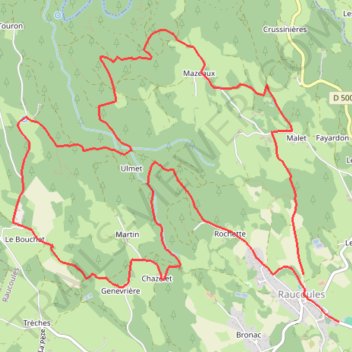 Itinéraire Telethon 2025, distance, dénivelé, altitude, carte, profil, trace GPS