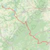 Itinéraire GR5 De Dieuze (Moselle) à Andlau (Bas-Rhin), distance, dénivelé, altitude, carte, profil, trace GPS