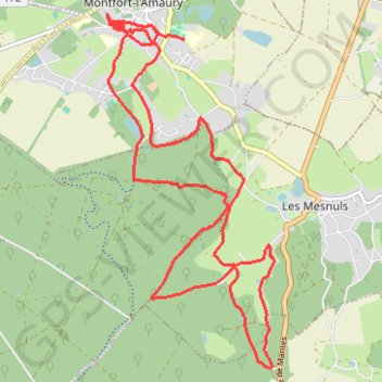 Itinéraire Trail des Flambeaux, distance, dénivelé, altitude, carte, profil, trace GPS