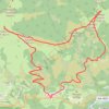 Itinéraire Irakurri y Iruñarri en circuit depuis Ezkurra, distance, dénivelé, altitude, carte, profil, trace GPS
