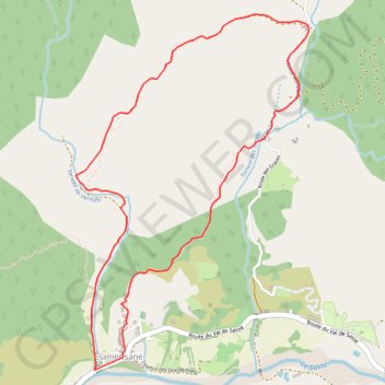 Itinéraire L'Aqueduc des Sagniéres, distance, dénivelé, altitude, carte, profil, trace GPS