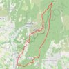 Itinéraire Le mur de la peste, distance, dénivelé, altitude, carte, profil, trace GPS