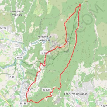 Itinéraire Le mur de la peste, distance, dénivelé, altitude, carte, profil, trace GPS