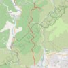 Itinéraire Les Jumeaux en traversée de Ganges à le Serre, distance, dénivelé, altitude, carte, profil, trace GPS