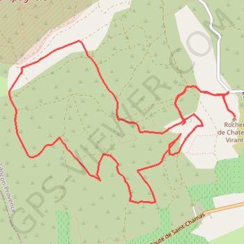 Itinéraire Oppidum de Constantine, distance, dénivelé, altitude, carte, profil, trace GPS