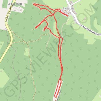 Itinéraire Rando des Sources à Eyvigues, distance, dénivelé, altitude, carte, profil, trace GPS