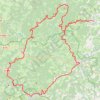 Itinéraire * 2018 Boutières, distance, dénivelé, altitude, carte, profil, trace GPS