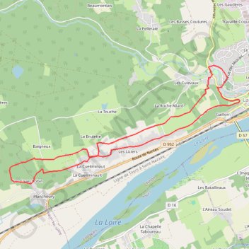 Itinéraire La Gironde de l'Etang, distance, dénivelé, altitude, carte, profil, trace GPS