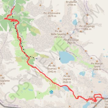 Itinéraire Saint Saud - Camboué - Lourde Rocheblave, distance, dénivelé, altitude, carte, profil, trace GPS