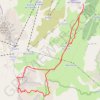 Itinéraire Vallon des Creux Noirs (Courchevel), distance, dénivelé, altitude, carte, profil, trace GPS