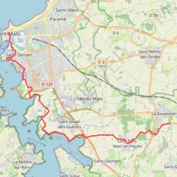 Itinéraire 2 - JOUR 1 Itinéraire 2, distance, dénivelé, altitude, carte, profil, trace GPS