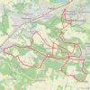 Itinéraire VCMB DIMA 26 NOV 23 GR1, distance, dénivelé, altitude, carte, profil, trace GPS