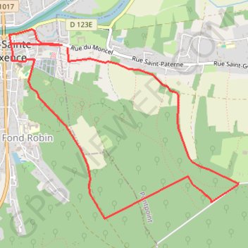 Itinéraire Autour du mont Calipet - 2h, distance, dénivelé, altitude, carte, profil, trace GPS