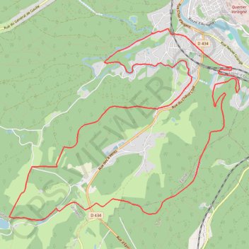 Itinéraire Chemins du Cœur des Vosges - La Sauteuse, distance, dénivelé, altitude, carte, profil, trace GPS