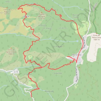 Itinéraire Circuit de Béasse, distance, dénivelé, altitude, carte, profil, trace GPS