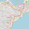 Itinéraire Boucle dans Perros-Guirec, distance, dénivelé, altitude, carte, profil, trace GPS