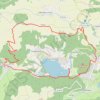 Itinéraire Autour du Lac Chambon, distance, dénivelé, altitude, carte, profil, trace GPS