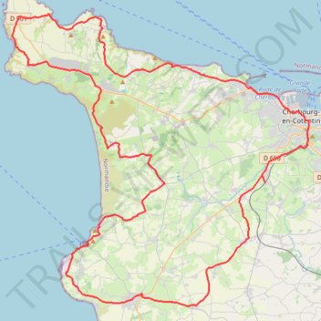 Itinéraire 3 - 2026 RdC 100 km V1, distance, dénivelé, altitude, carte, profil, trace GPS