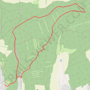 Itinéraire Bouxières-aux-Dames, distance, dénivelé, altitude, carte, profil, trace GPS
