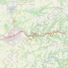 Itinéraire Albi Trébas, distance, dénivelé, altitude, carte, profil, trace GPS