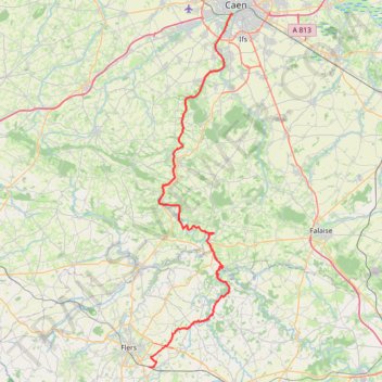 Itinéraire lundi court 66km (2), distance, dénivelé, altitude, carte, profil, trace GPS