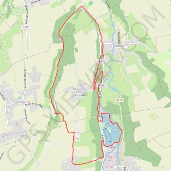 Itinéraire X'Trail Chlorophylle, distance, dénivelé, altitude, carte, profil, trace GPS