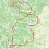 Itinéraire St Etienne les Oullières 22Km, distance, dénivelé, altitude, carte, profil, trace GPS