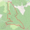 Itinéraire Serre Gros par la cheminée de la Tournelle, distance, dénivelé, altitude, carte, profil, trace GPS