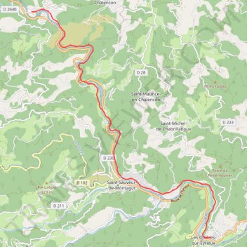 Itinéraire La Dolce Via, distance, dénivelé, altitude, carte, profil, trace GPS