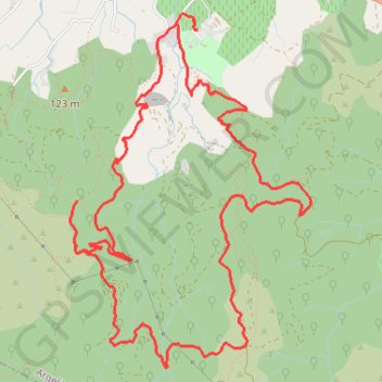 Itinéraire Des dolmens à la chapelle Saint-Laurent - Argelès-sur-Mer, distance, dénivelé, altitude, carte, profil, trace GPS