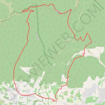Itinéraire Cucuron vaugines cucuron, distance, dénivelé, altitude, carte, profil, trace GPS