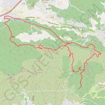 Itinéraire Le Huit du Pilon, distance, dénivelé, altitude, carte, profil, trace GPS
