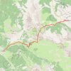 Itinéraire Queyras-Viso Étape 01 : Ceillac - Saint-Véran (direct), distance, dénivelé, altitude, carte, profil, trace GPS