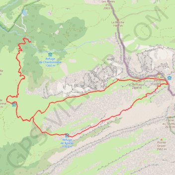 Itinéraire Tête de Bostan (Haute Savoie), distance, dénivelé, altitude, carte, profil, trace GPS