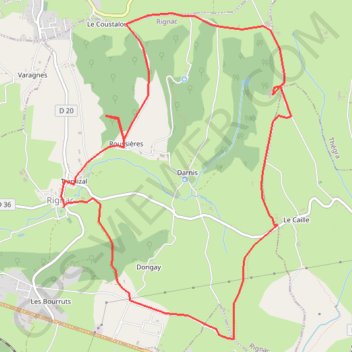 Itinéraire Promenade mordesson, distance, dénivelé, altitude, carte, profil, trace GPS