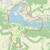 Itinéraire Lac de l'Ailette, distance, dénivelé, altitude, carte, profil, trace GPS