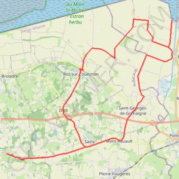 Itinéraire velo_2024_M, distance, dénivelé, altitude, carte, profil, trace GPS