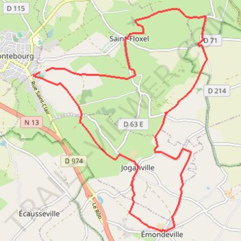 Itinéraire Marche_15km, distance, dénivelé, altitude, carte, profil, trace GPS