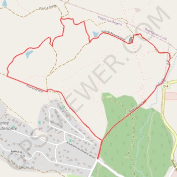 Itinéraire circuit des lacs officiel, distance, dénivelé, altitude, carte, profil, trace GPS