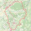 Itinéraire Tour du Jura à vélo loisirs - Dole, distance, dénivelé, altitude, carte, profil, trace GPS