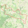 Itinéraire Tresson - La Vallée de l'Étangsort, distance, dénivelé, altitude, carte, profil, trace GPS